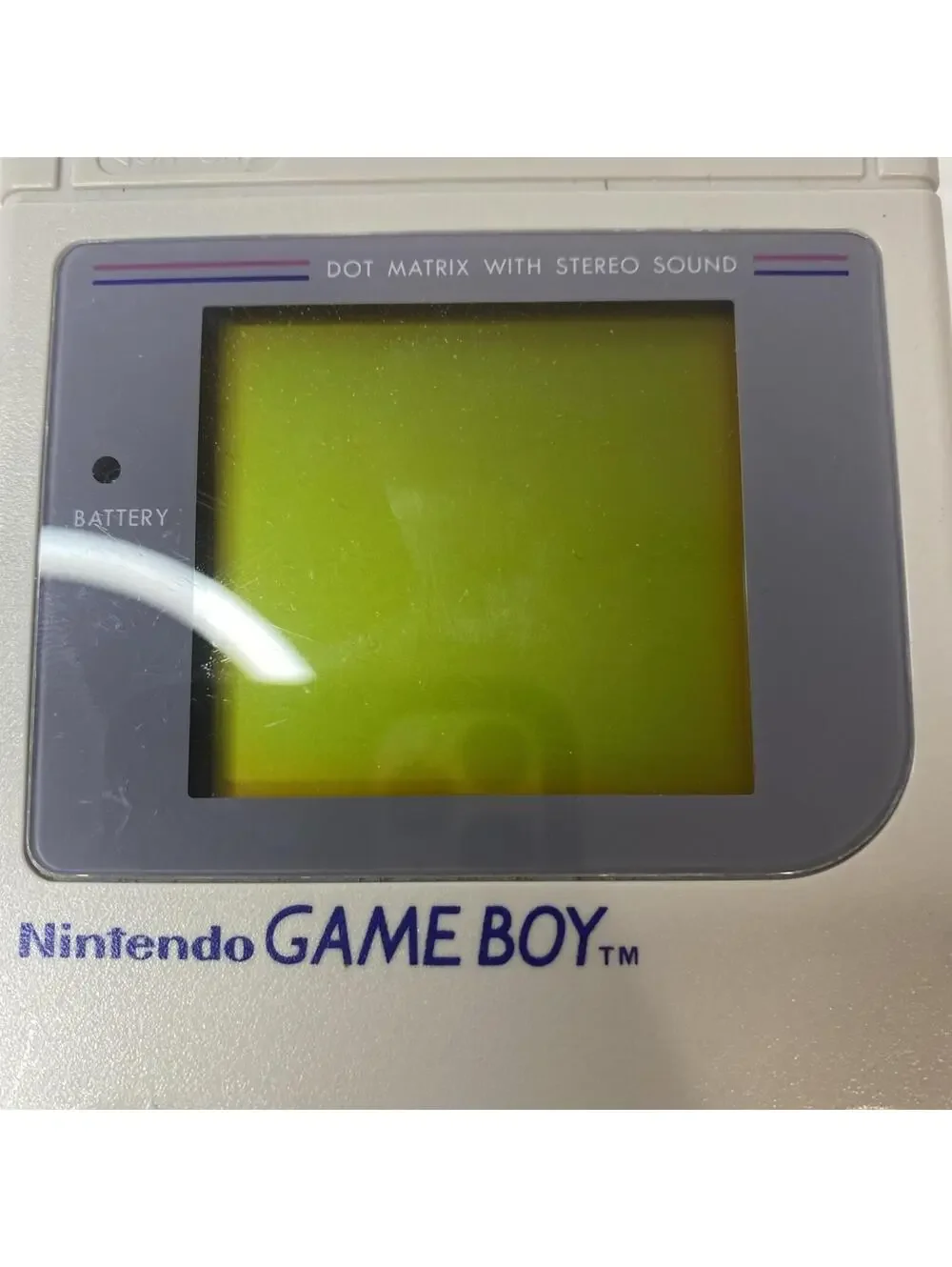 Nintendo Game Boy Og Launch Miss Pac-Man Gray And Light Boy Accessory Rare Work